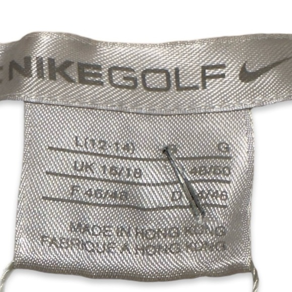 Nike Women’s Beige Plaid Golf Sweater Vest V neck Size Large - Picture 5 of 6